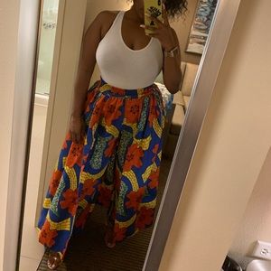 African Print Pants